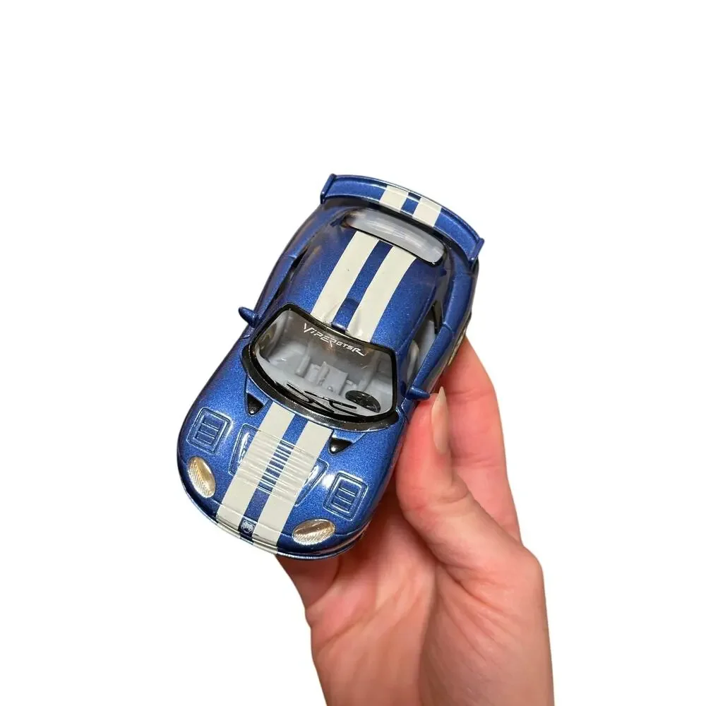 Kinsfun Blue Dodge Viper GTSR Car